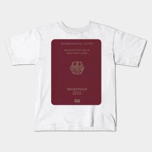 Germany Passport Kids T-Shirt